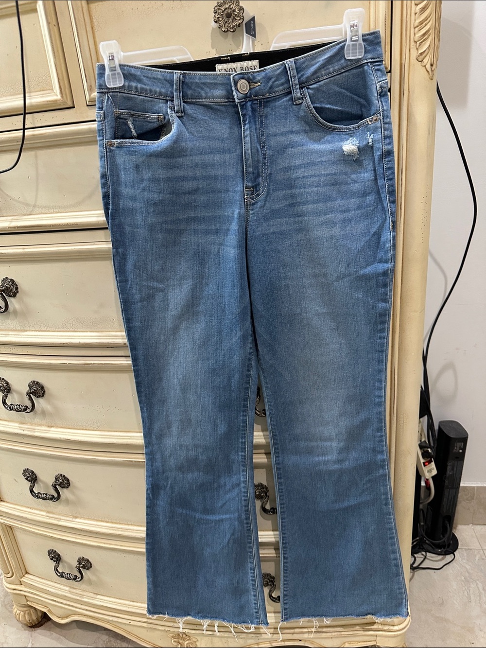 Knox Rose Light Blue Flare Jeans